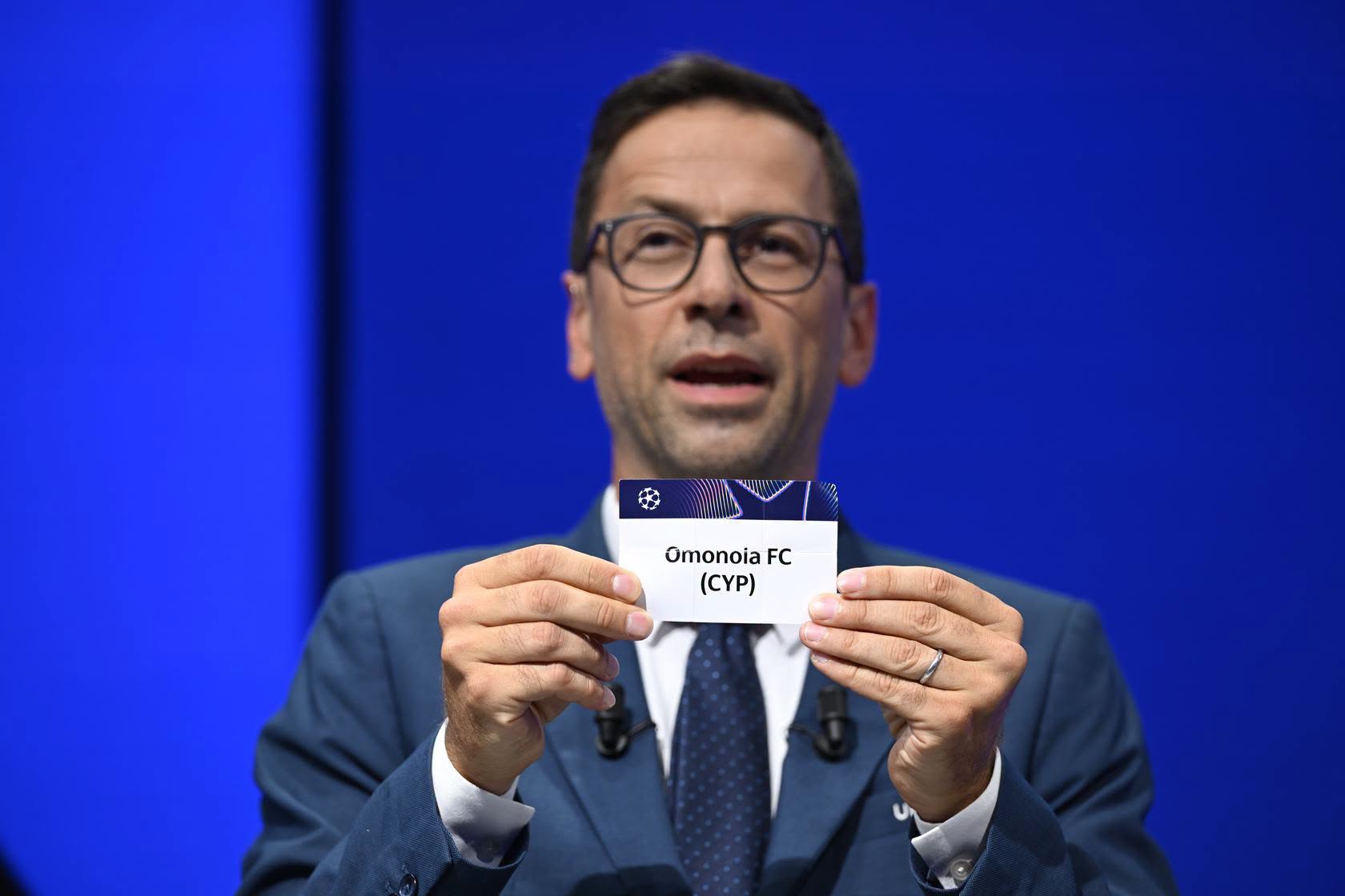 The dates and times for Omonia's Champions League matches have been set