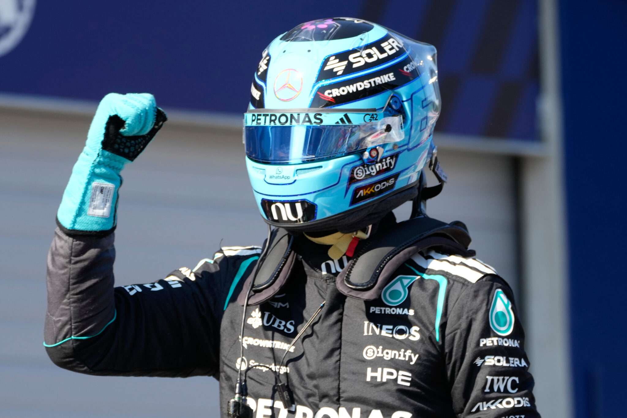 Russell secured the most dramatic pole position in recent years in a thrilling season finale in Austria