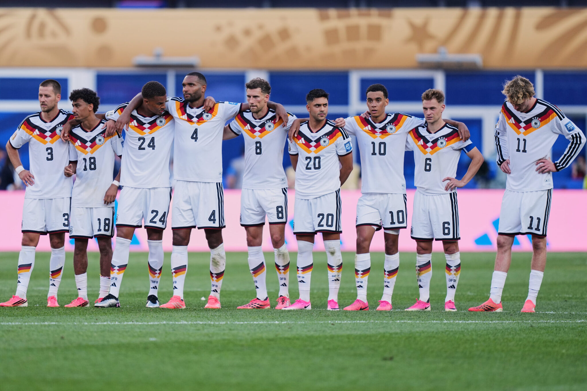 Germany's 44-year unbeaten streak was broken in a World Cup penalty shootout—their first defeat in 50 years