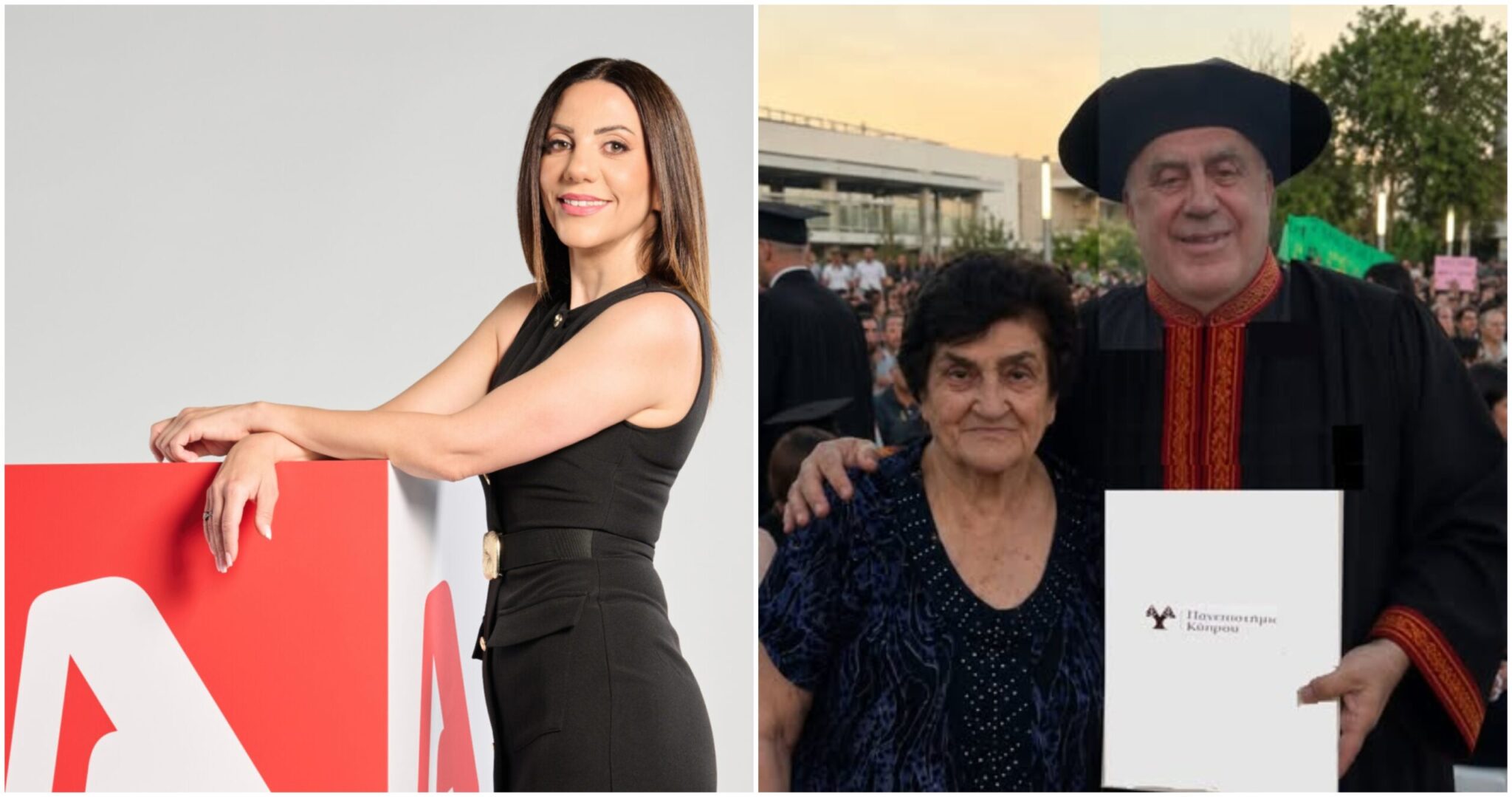 Dear: Her father earned his degree at age 69 with her mother by his side – The touching moment