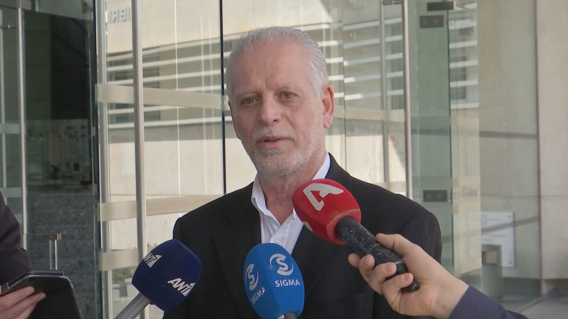 The investigation into the Sizopoulos case has been completed; the file is being forwarded to the Legal Service