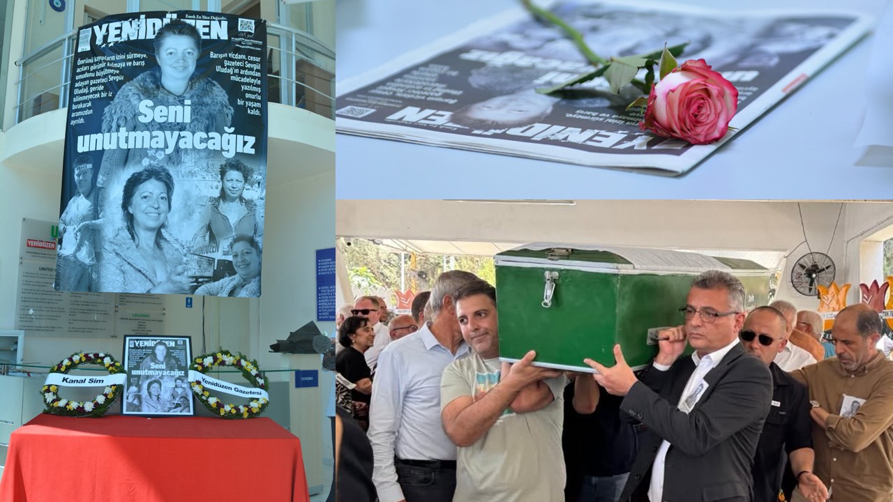 A final "goodbye" to Sevgül Uludag in occupied Nicosia (PHOTO)