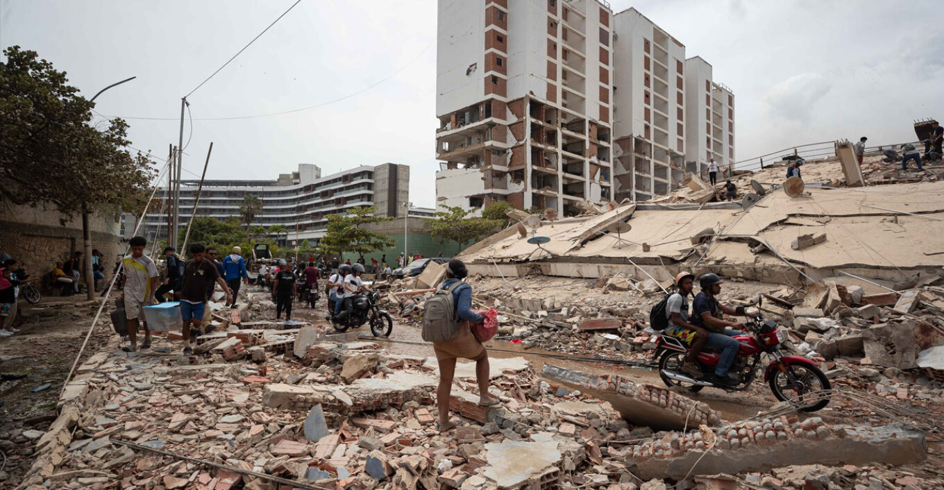 Another Strong Earthquake Hits Venezuela