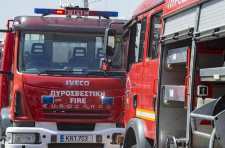 Fire caused by a dishwasher in the early morning hours at a home in Paphos