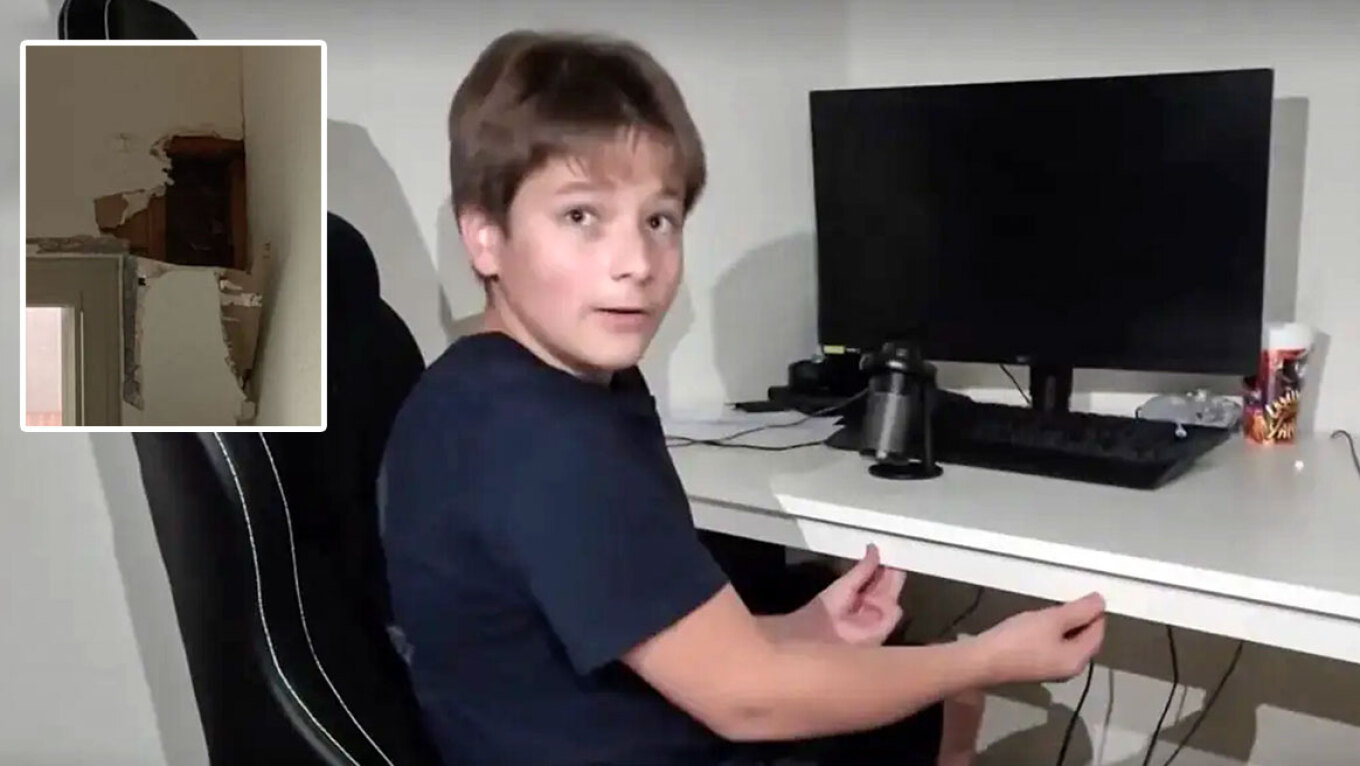 A 13-year-old boy in Texas was struck by lightning while playing video games; “It was crazy—I thought I was going to die.”