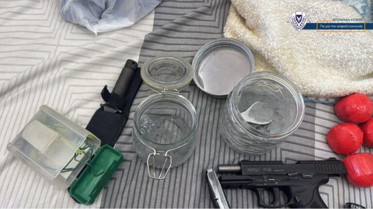 The 57-year-old man who was hiding drugs, weapons, explosives, and €40,000 has been in a cell for eight days