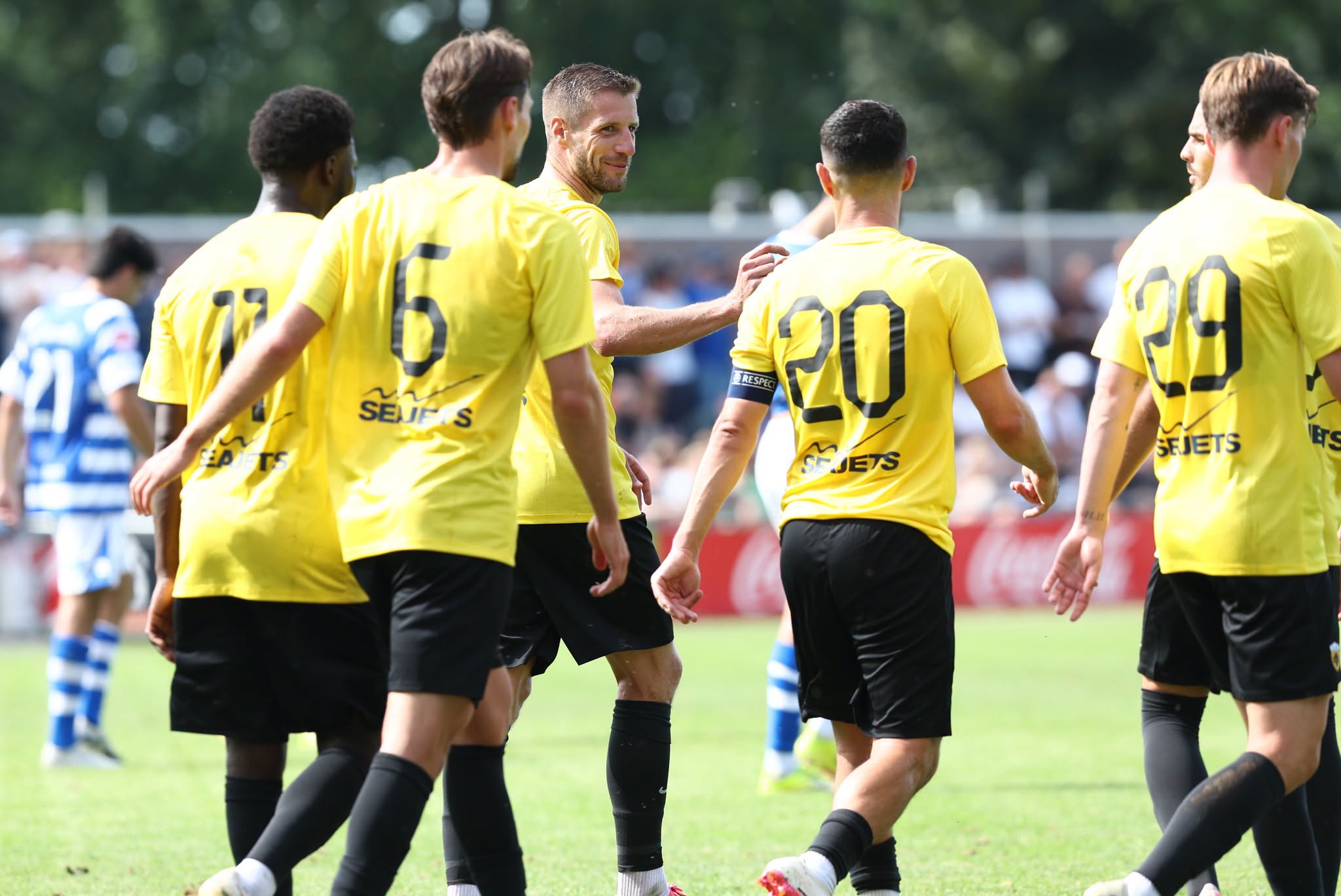AEK's starting lineup for the friendly match against Vitesse