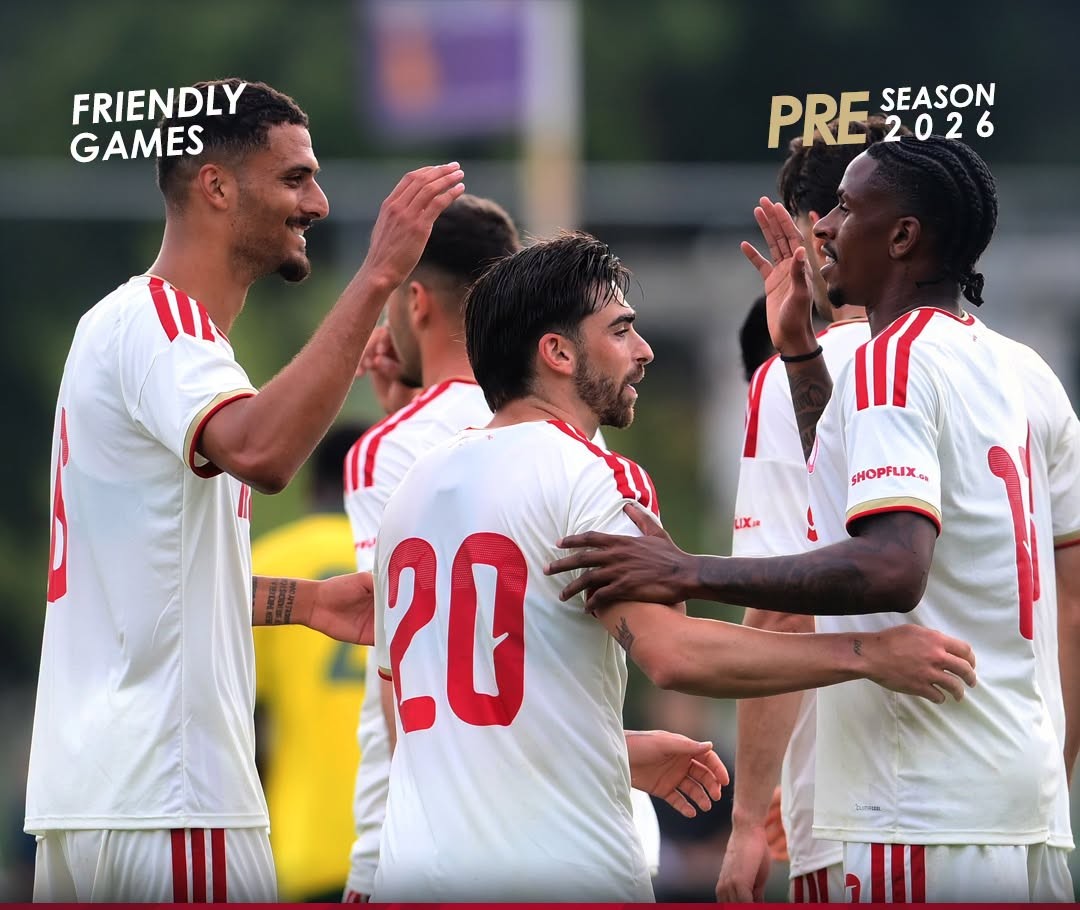 Zota Silva's debut appearance in Olympiacos' friendly three-goal victory