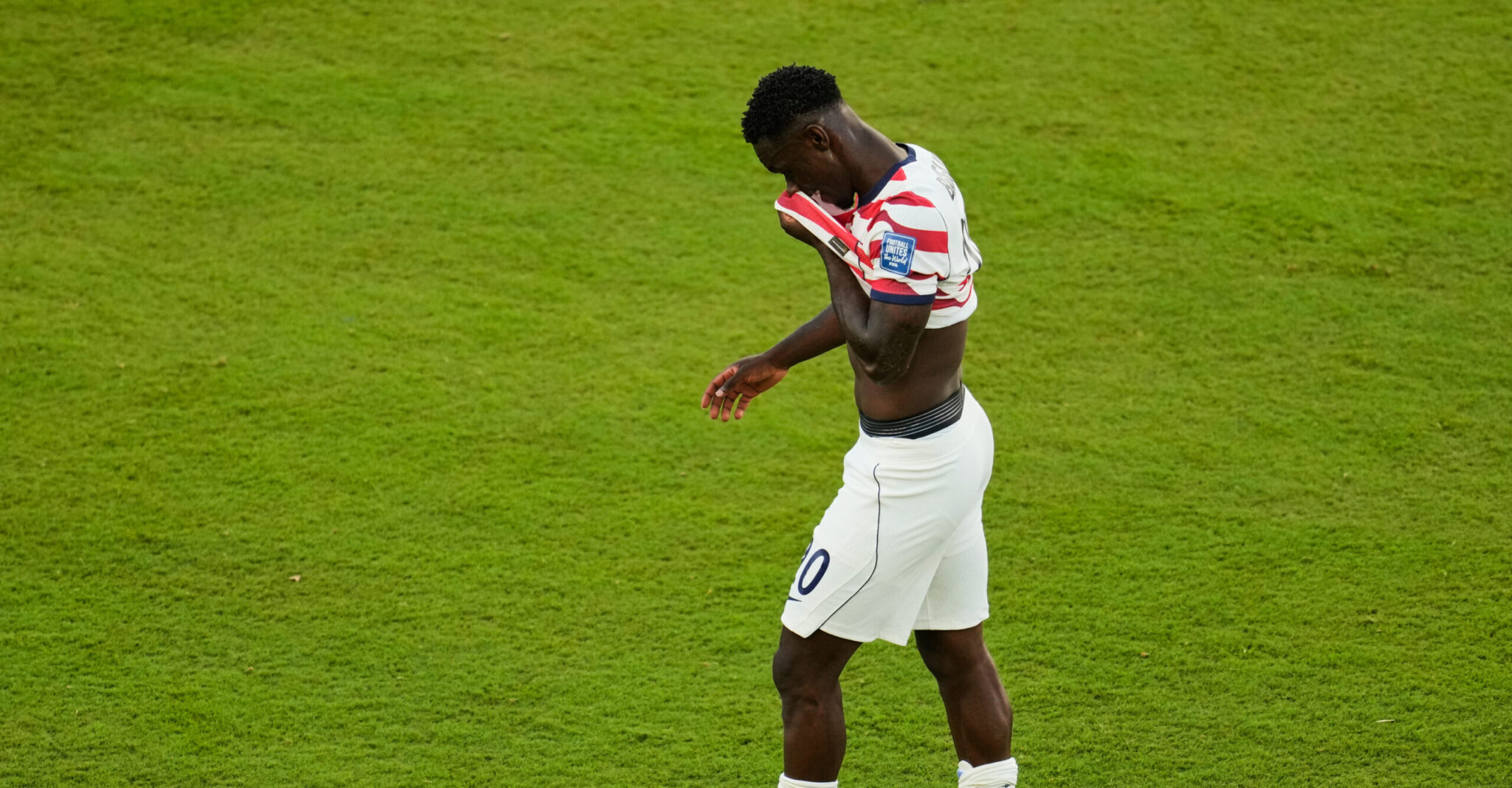 Folarin Balogun: The historic stat following his goal and red card at the World Cup (VIDEO)