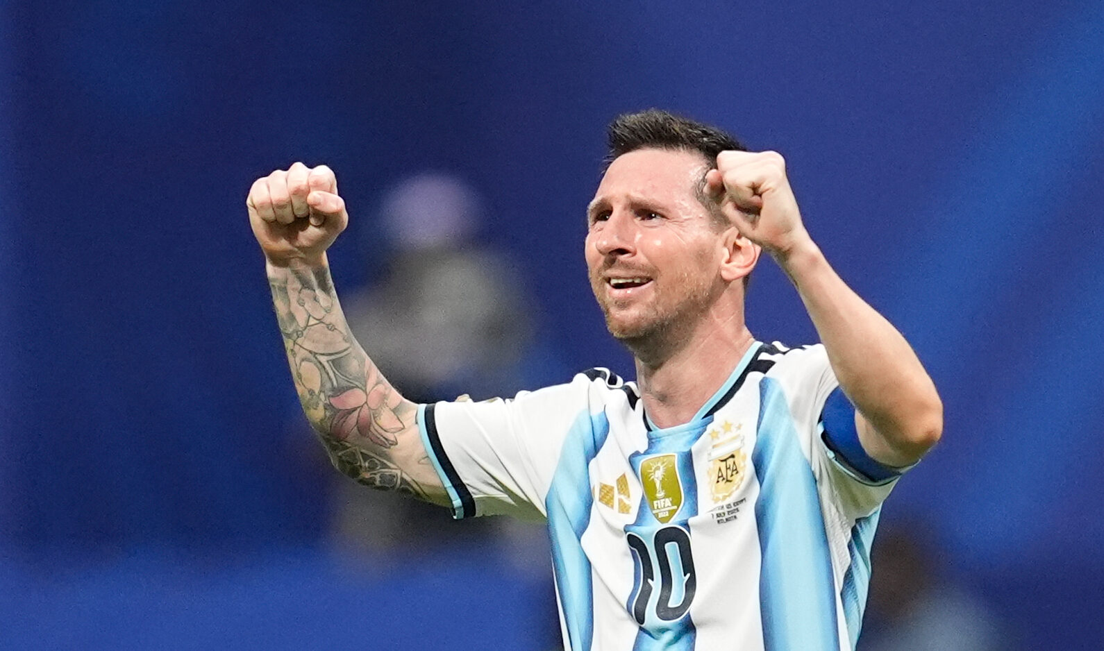 Emotional moments in Atlanta: Messi broke down in tears after Argentina's advancement