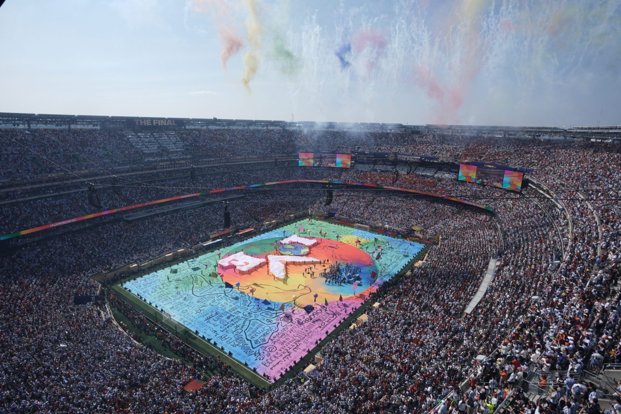 The first World Cup halftime show lasted 27 minutes instead of 17 and sparked a lot of discussion