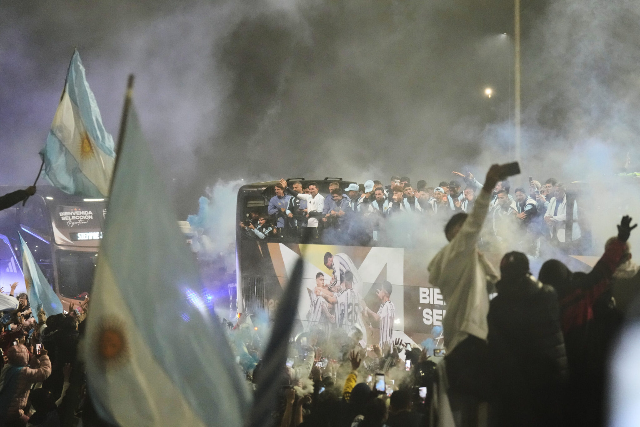 It was like… winning a title: A hero's welcome in Buenos Aires for the Argentine national team (VIDEO)