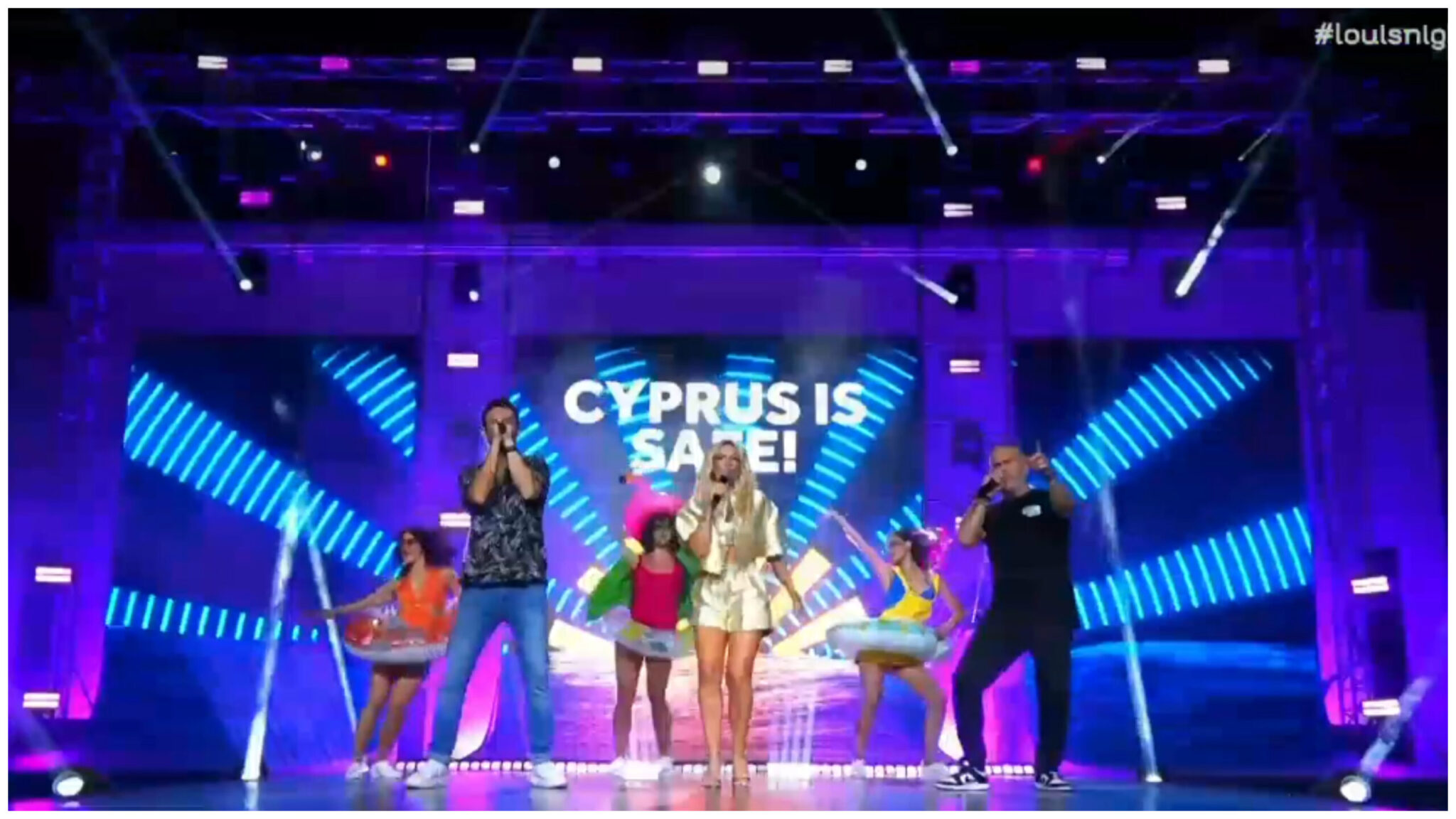 Louis Night Show: An incredible musical mashup in the finale featuring Karantonis, Teukros Neokleous, and Pan Dragomir (VIDEO)