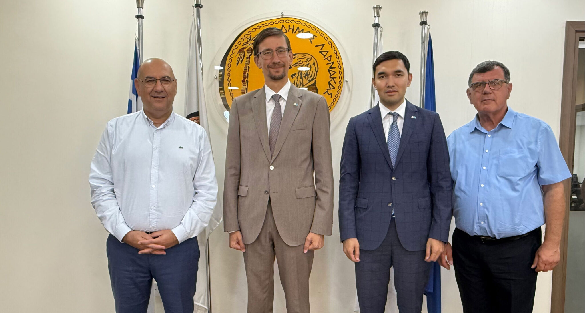 The Mayor of Larnaca Discussed Prospects for Cooperation with the Ambassador of Kazakhstan