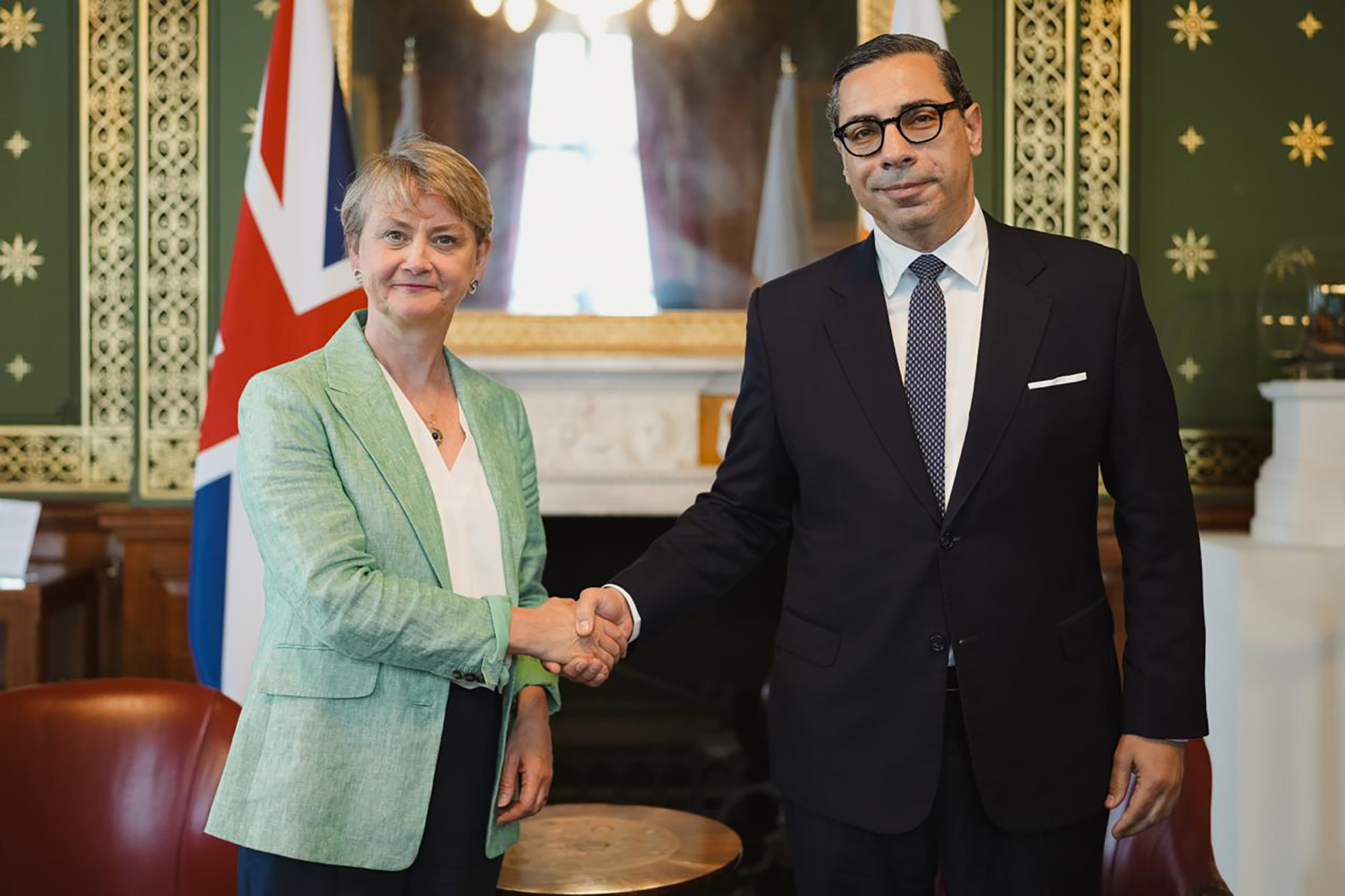 Kompos Meets with Cooper: Further Deepening of the Strategic Relationship Between the U.K. and Cyprus Takes Center Stage