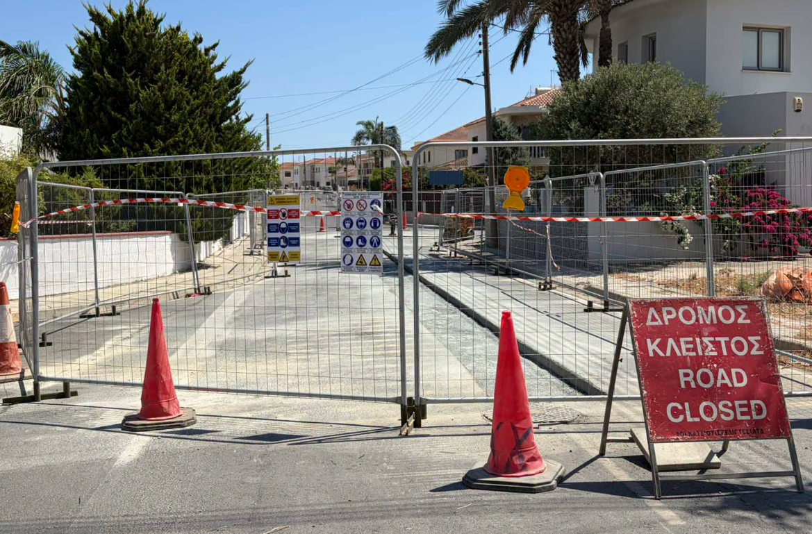 Work on the sewer and water supply networks in Livadia is underway; when will it be completed?