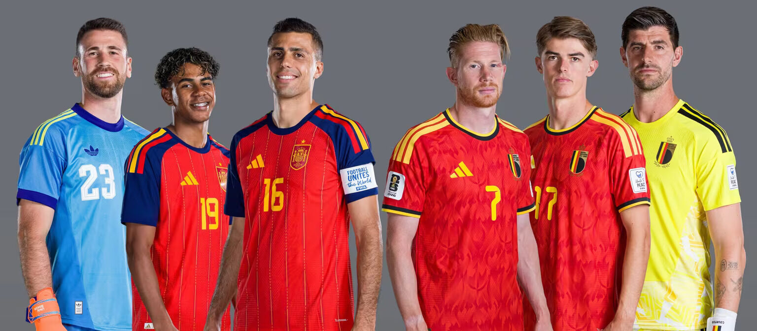 Spain vs. Belgium: The Youngsters Take on a… Troubled Generation