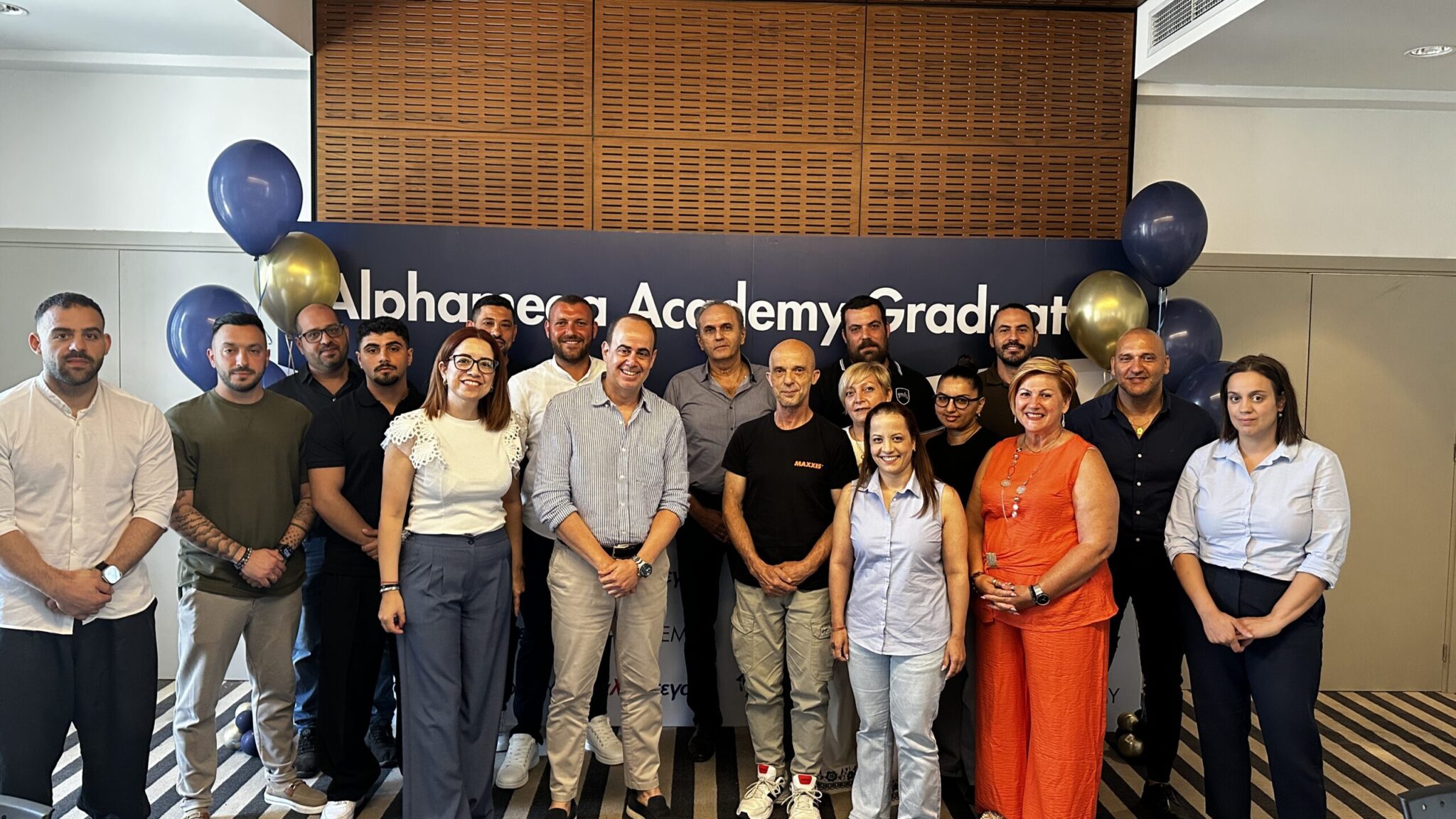 The “ALPHAMEGA & Bean Bar” Academy is investing in the future: 14 new graduates are ready to take the next step in their careers