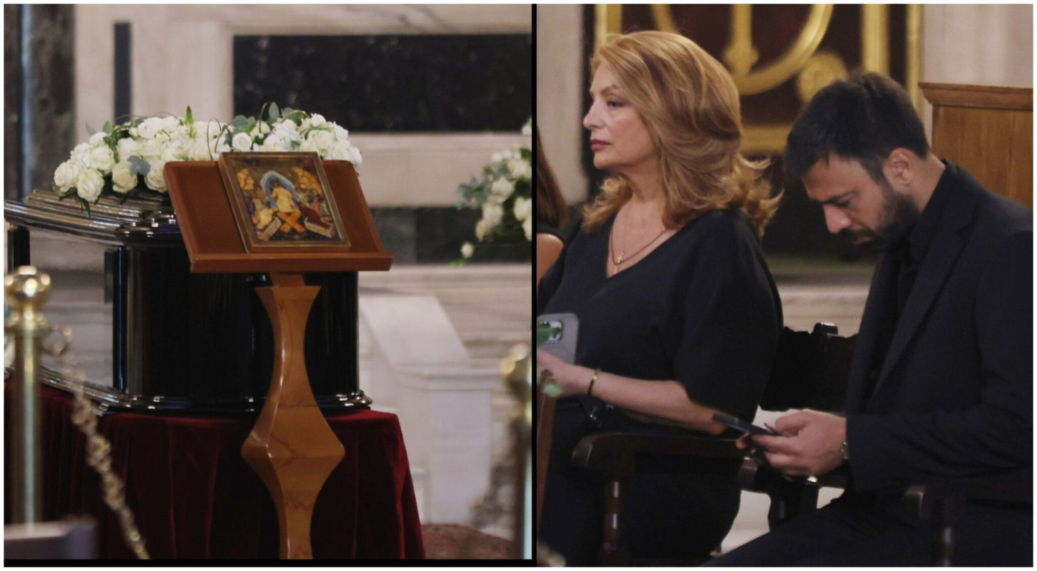 A Final Farewell to Maro Kontou – An Emotional Ceremony and a Large Crowd at the Metropolis of Athens