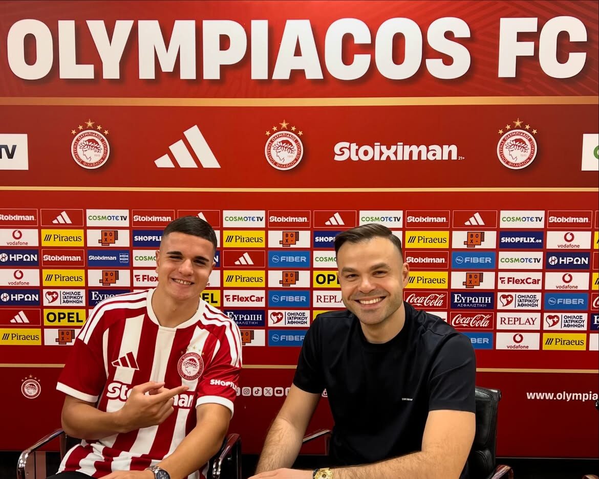 Olympiacos has signed one of its biggest and most sought-after talents