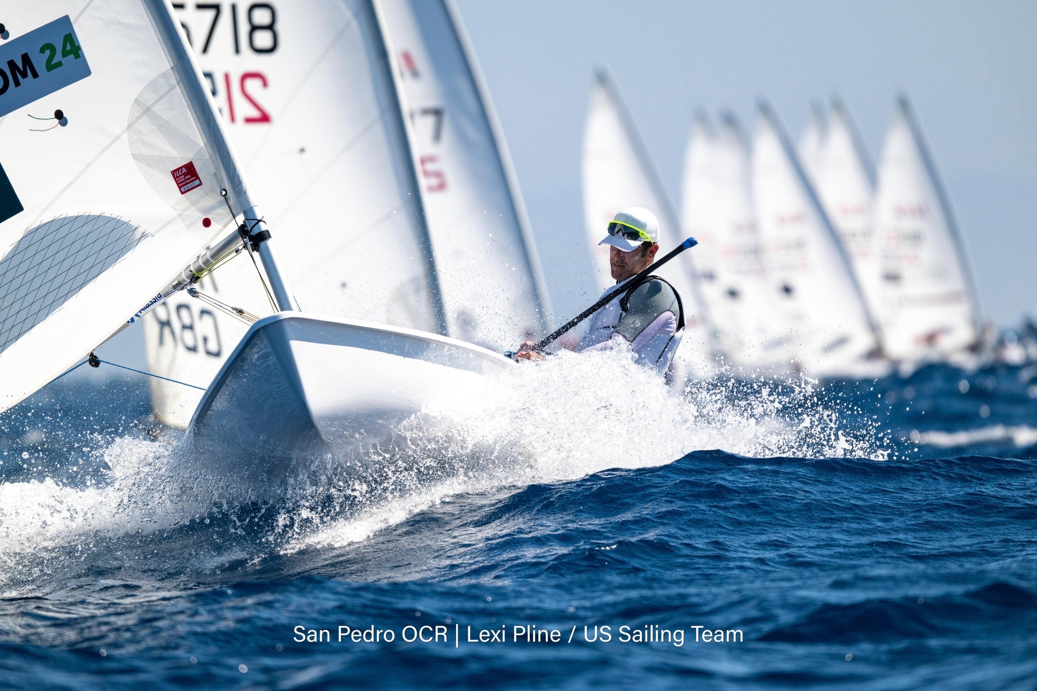 Pavlos Kontidis began his campaign at the Los Angeles Grand Slam