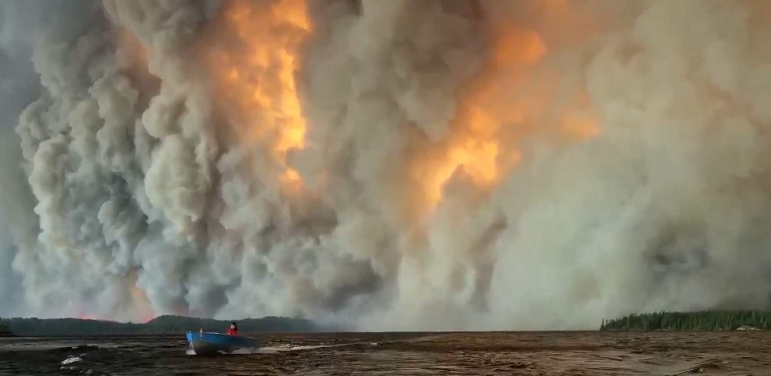 Over 200 wildfires out of control in Canada; shocking images (VIDEO)