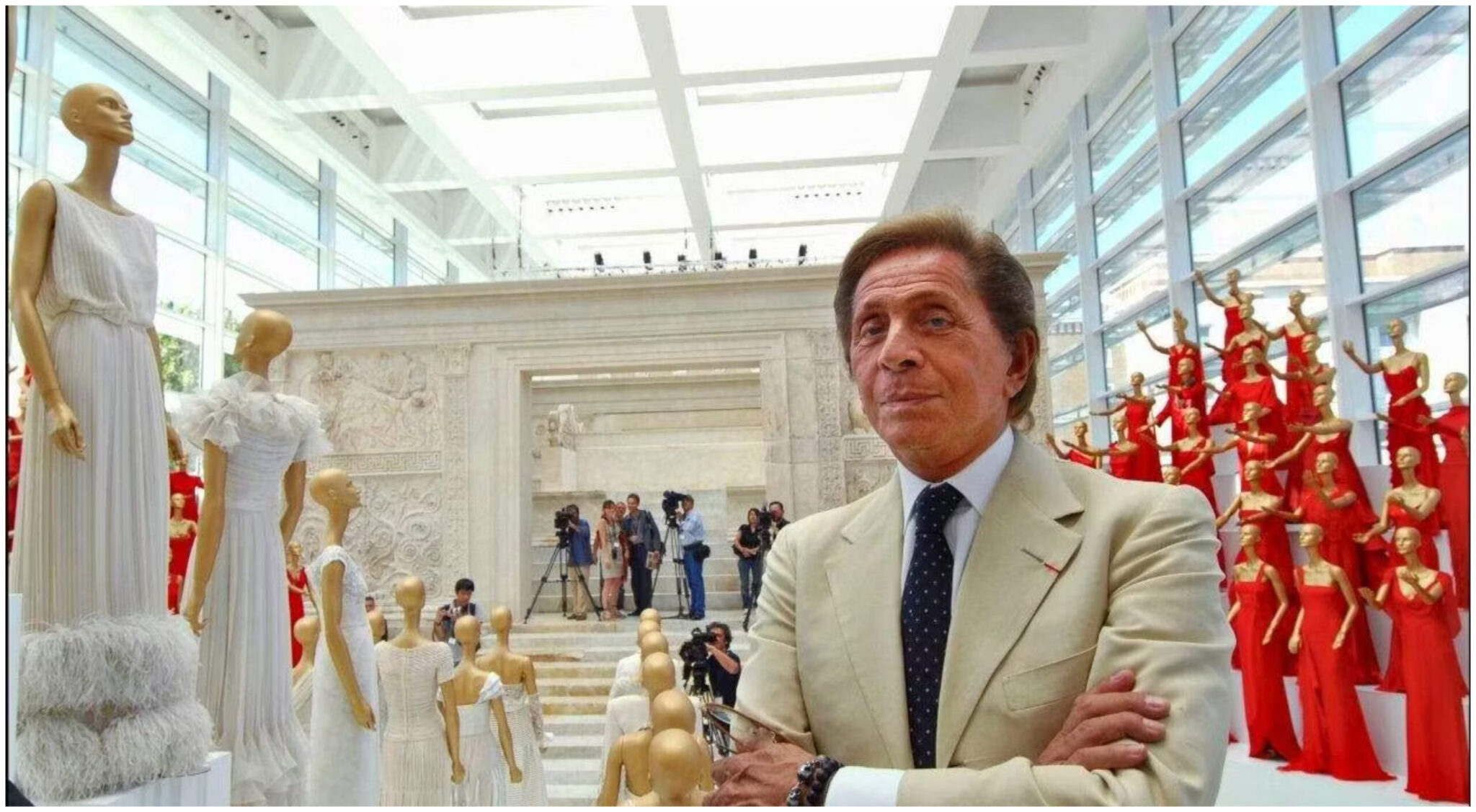 Valentino Garavani: This is the person who is inheriting his immense fortune