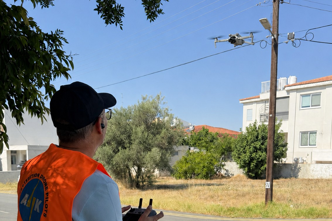 An EAC drone will fly over the Limassol area—where and why