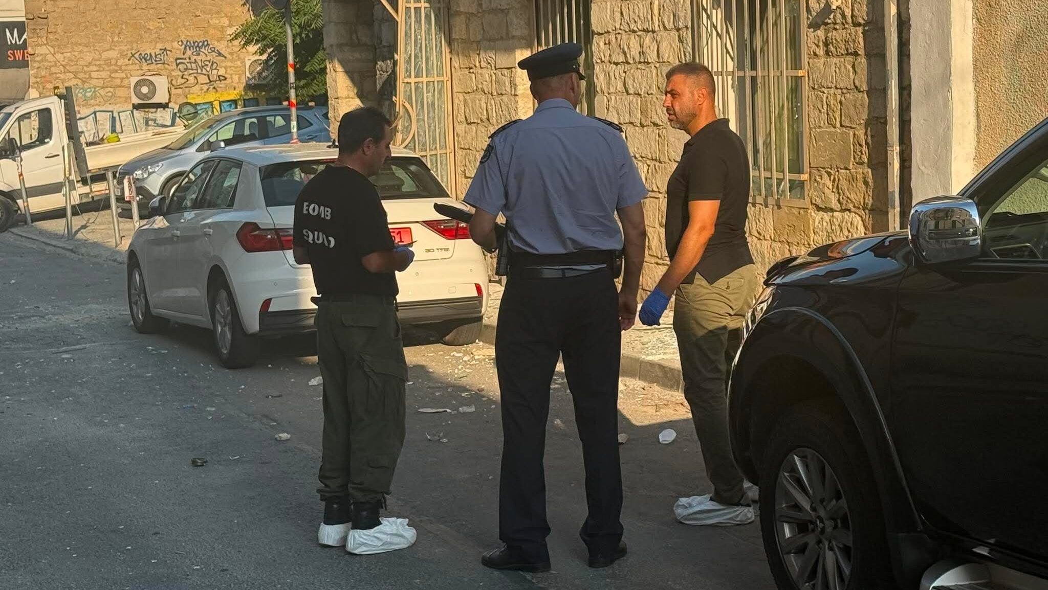 And a political organization in the Cultural Center building that was targeted by bombers