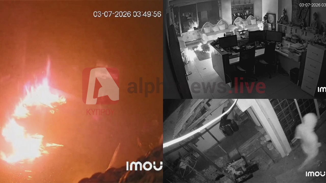 Exclusive video: Frame-by-frame footage of the arsonists who set fire to an institute 100 meters from the police station