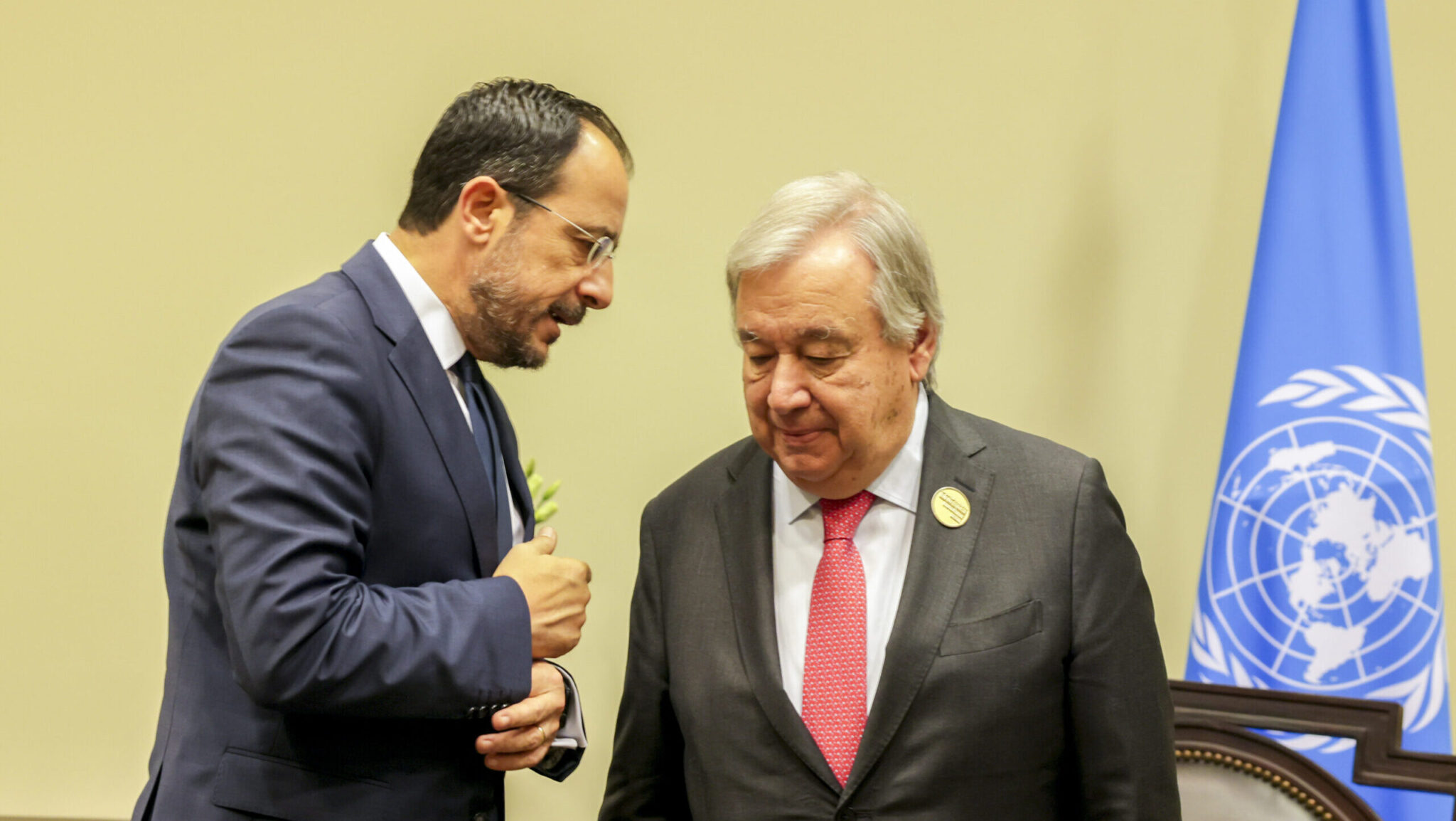 The President Set the Red Lines on the Cyprus Issue Before Guterres' Visit; Erhurman's Conditions for a Solution