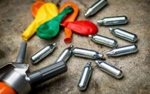 Two Arrested: They Were Caught with Large Quantities of Laughing Gas