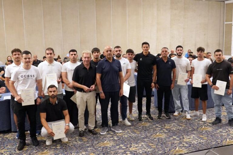 Certificate Ceremony for New Referees