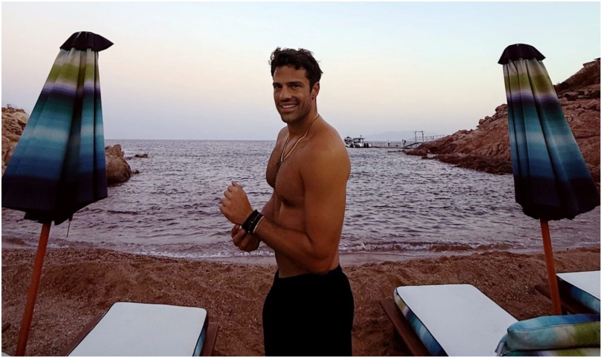 Konstantinos Argyros: He sang traditional songs at a festival in Astypalea