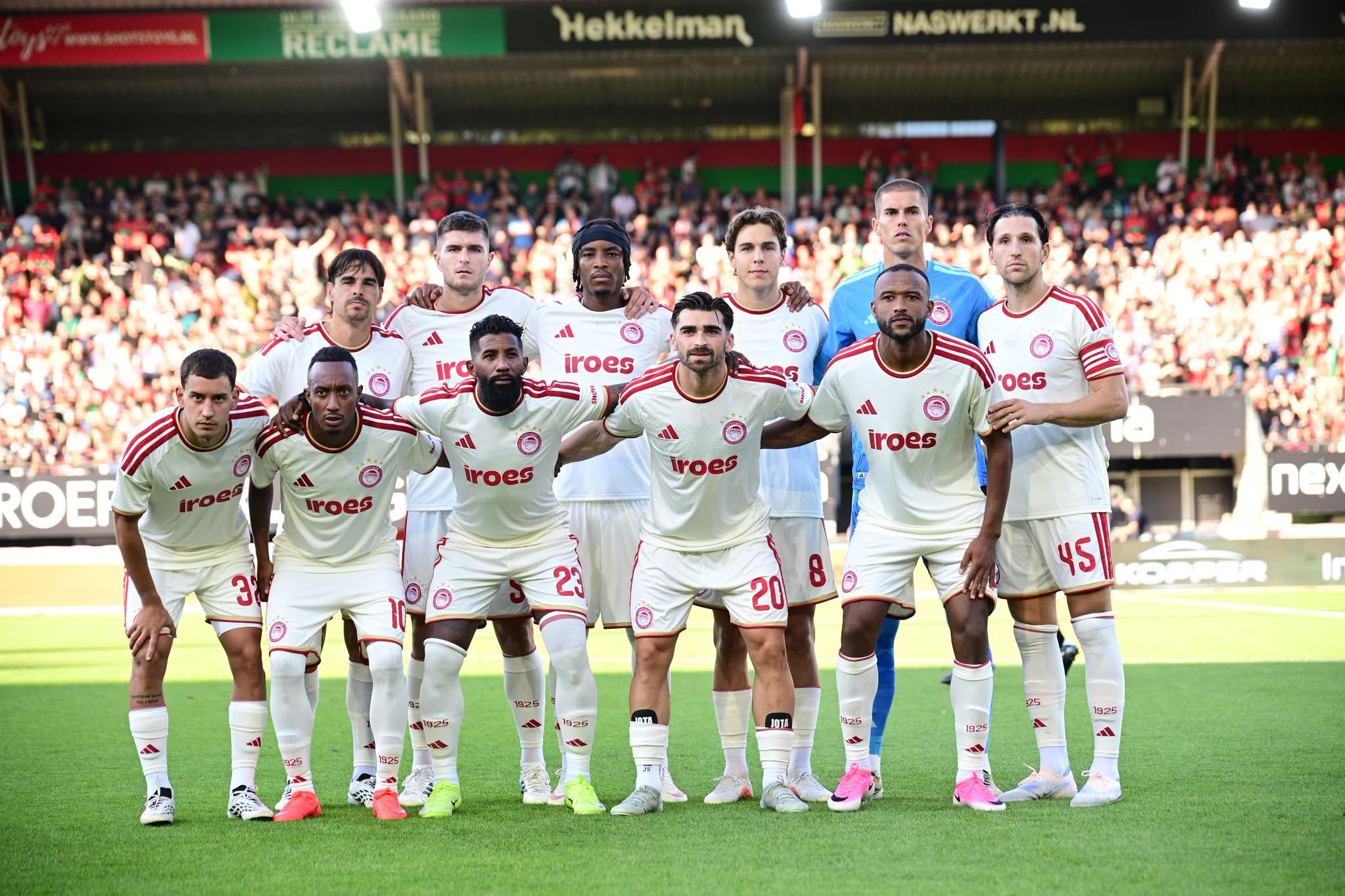 The teams that Olympiacos is sure to face in the Europa League group stage