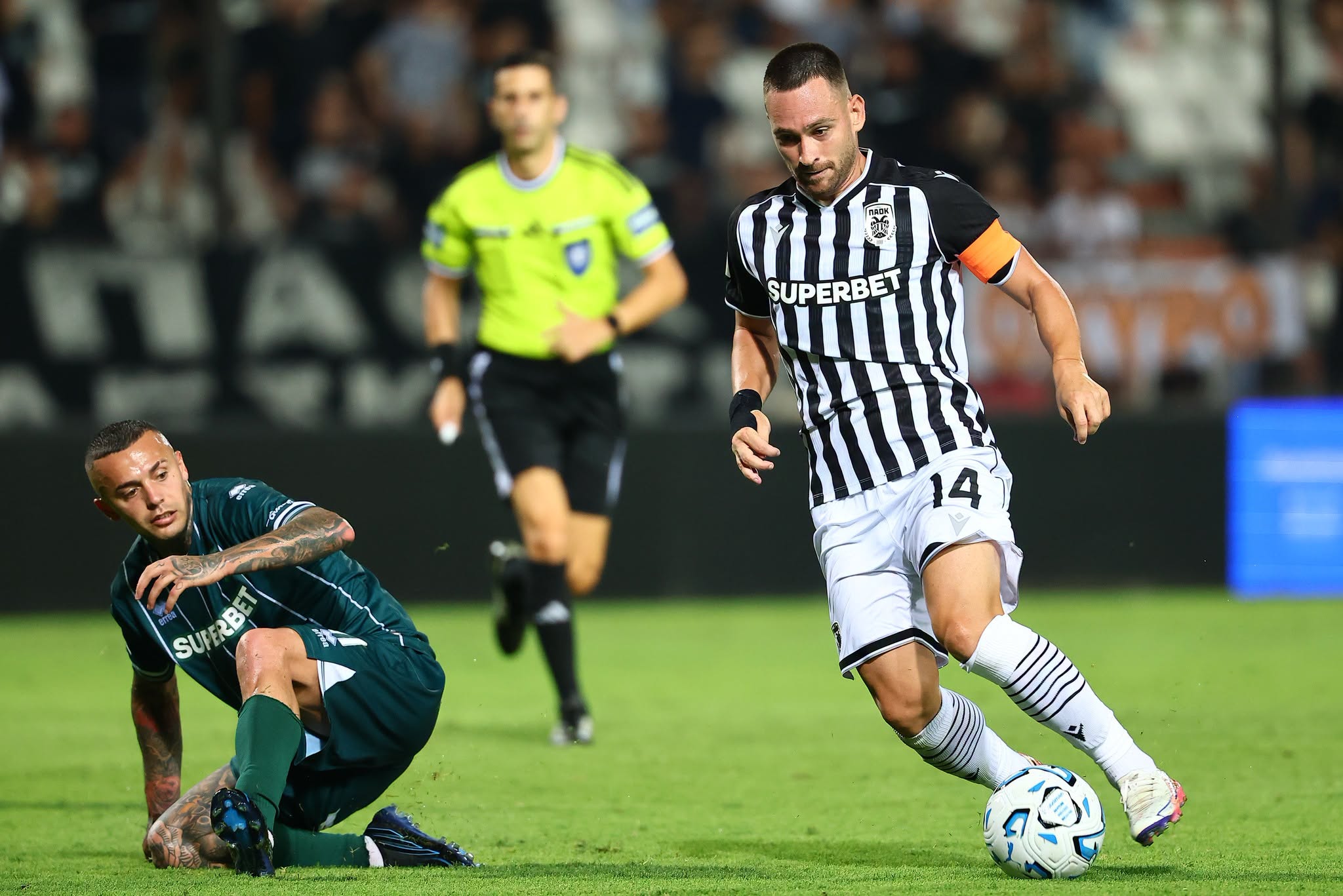 PAOK scores an encouraging “four-goal” victory over Levadiakos ahead of its biggest European match