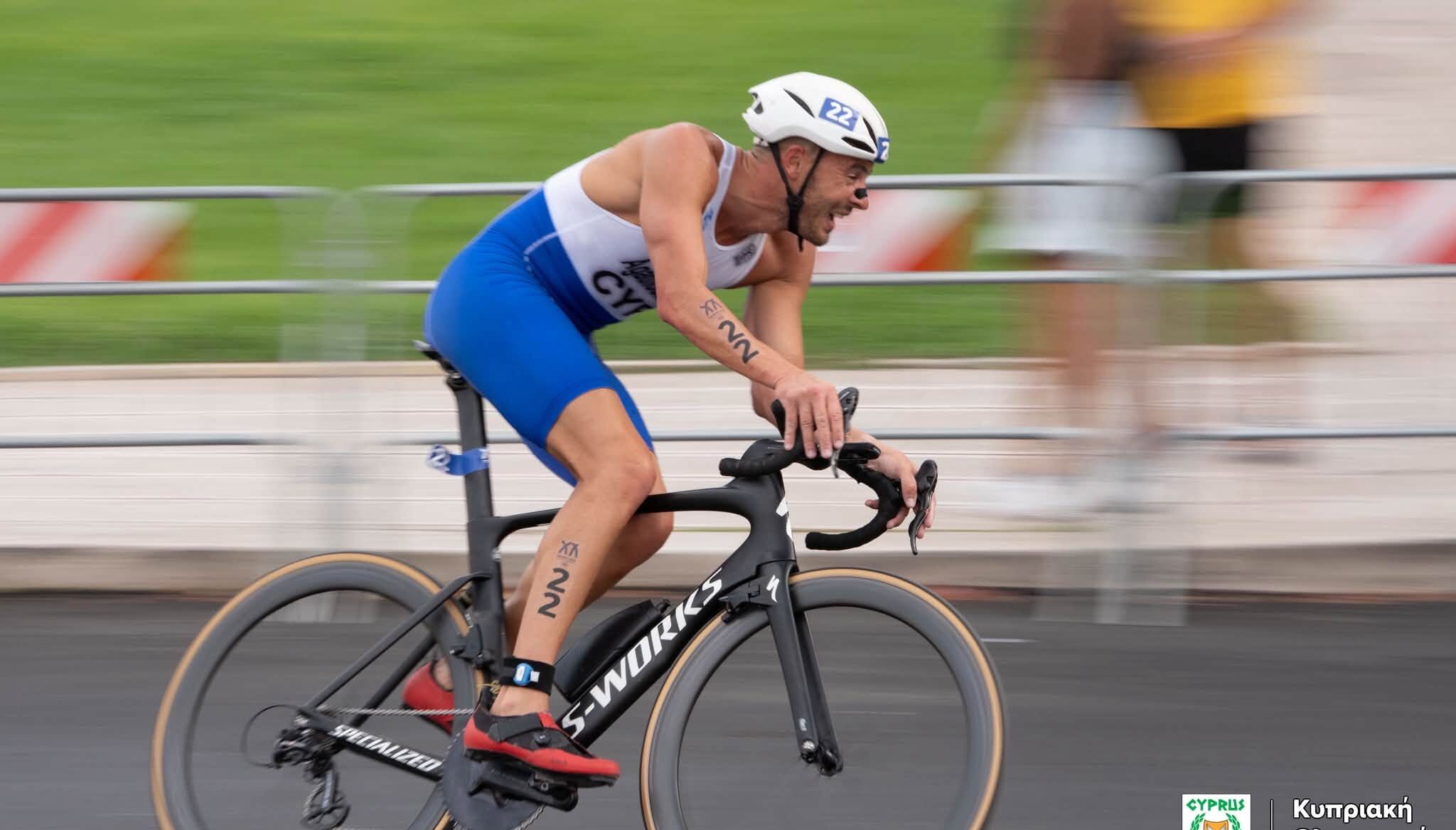 Mediterranean Games: Andreas Agathokleous Finishes 24th in the Triathlon