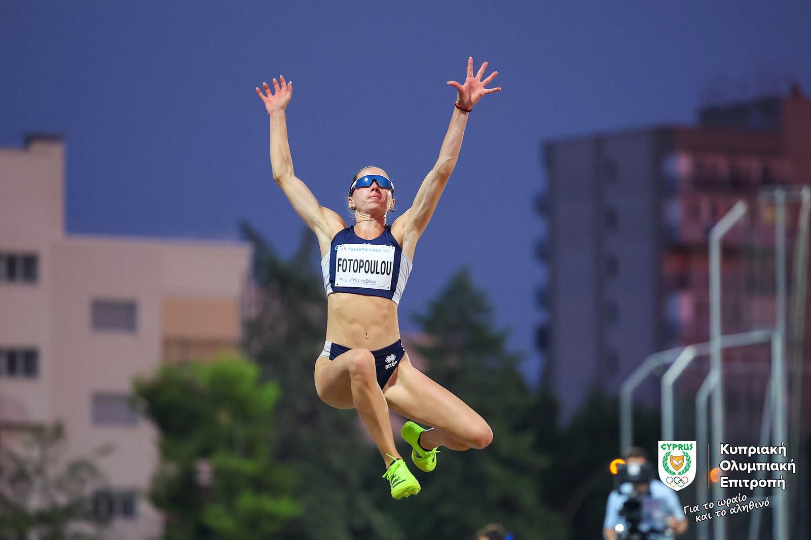 Mediterranean Games: Filippa Fotopoulou Wins Gold with a Jump of 6.59 m.