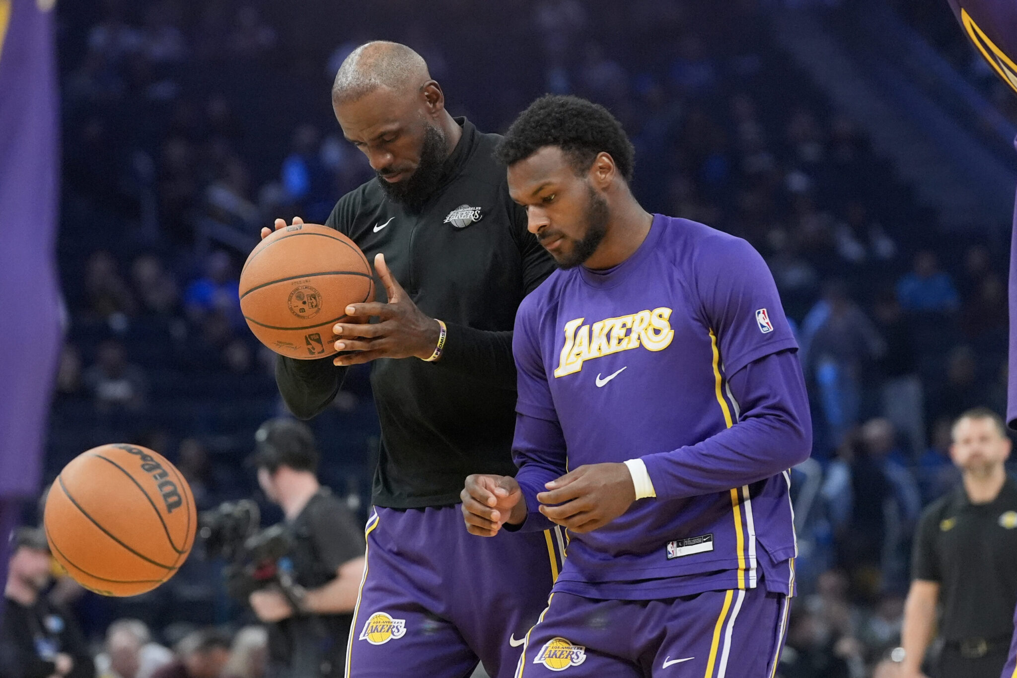 The Lakers Are Clear About Bronny's Future Following LeBron's Departure
