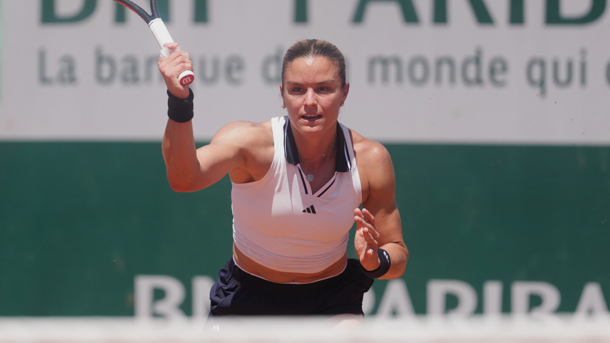 Sakkari fell short against Swiatek and was eliminated from the Cincinnati Open (VIDEO)