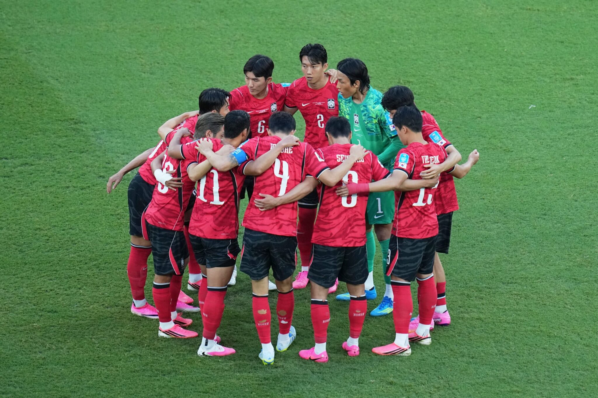 South Korean soccer players are calling for measures to prevent dehydration