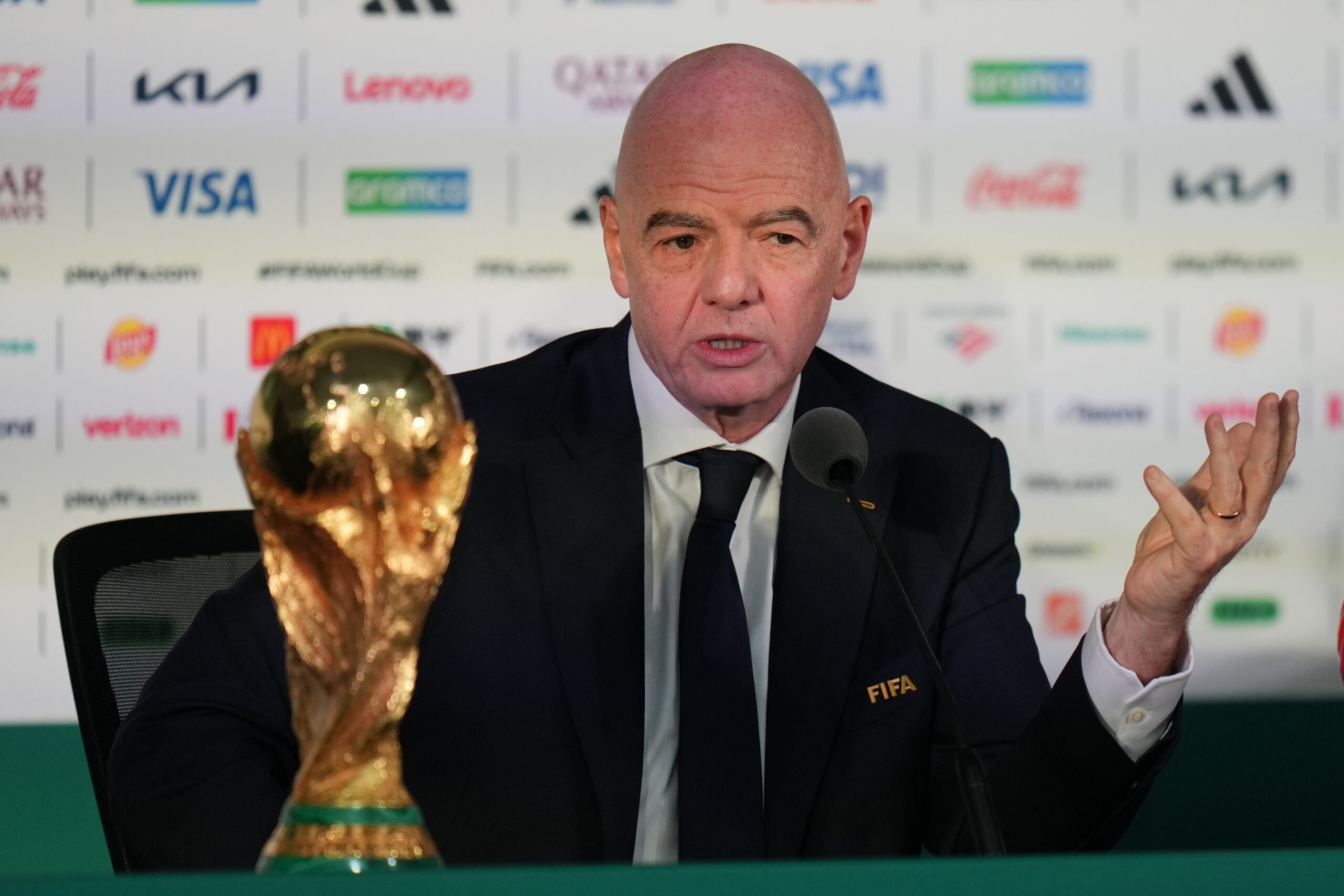 FIFA's response regarding Infantino: "Categorically false allegations"
