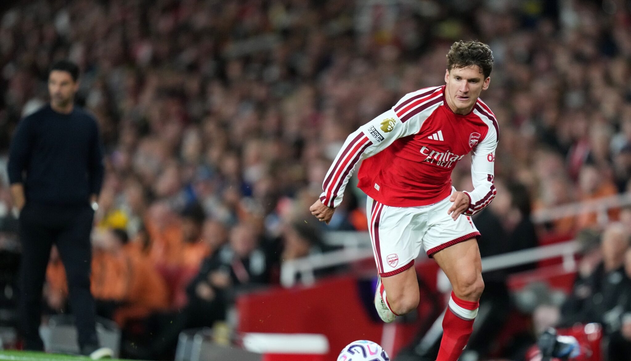 Arteta on Tzolis: “He’s incredible; I’m really impressed with him” (VIDEO)
