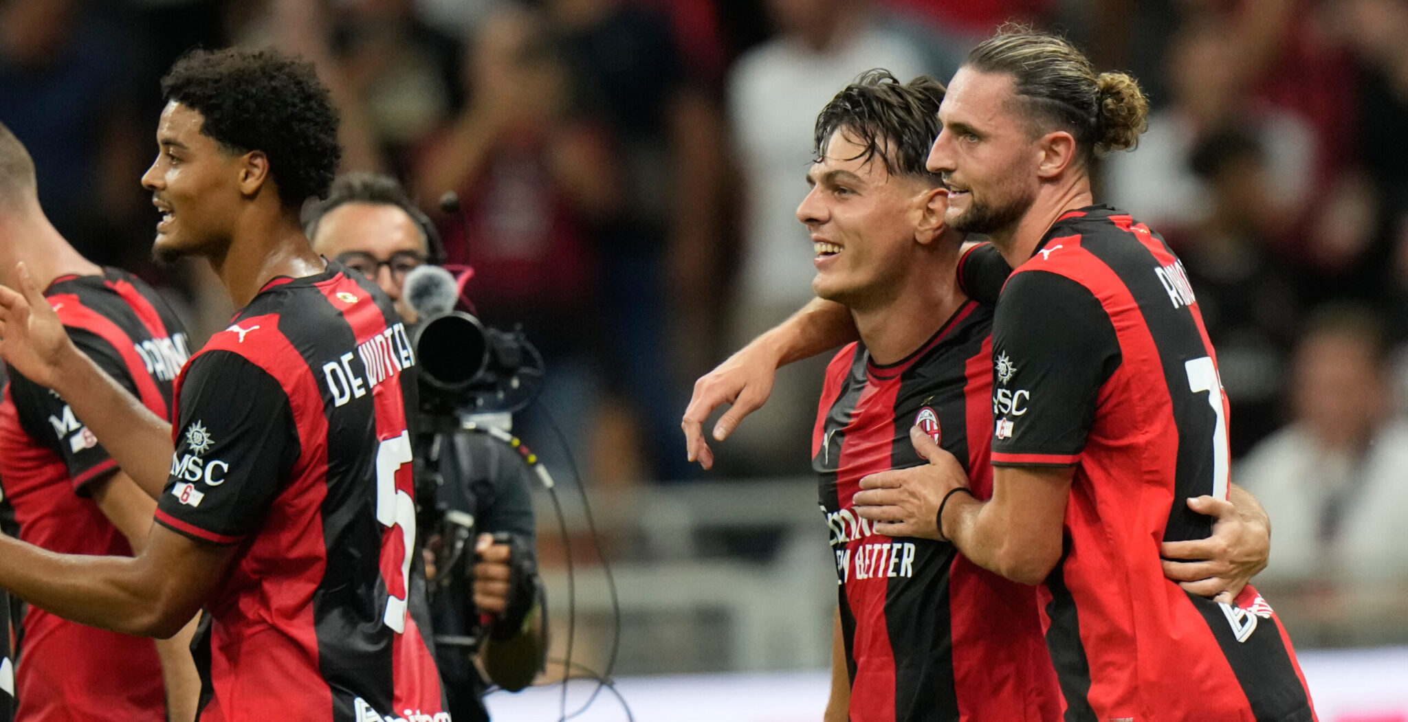 Amorim made his debut at San Siro with a win