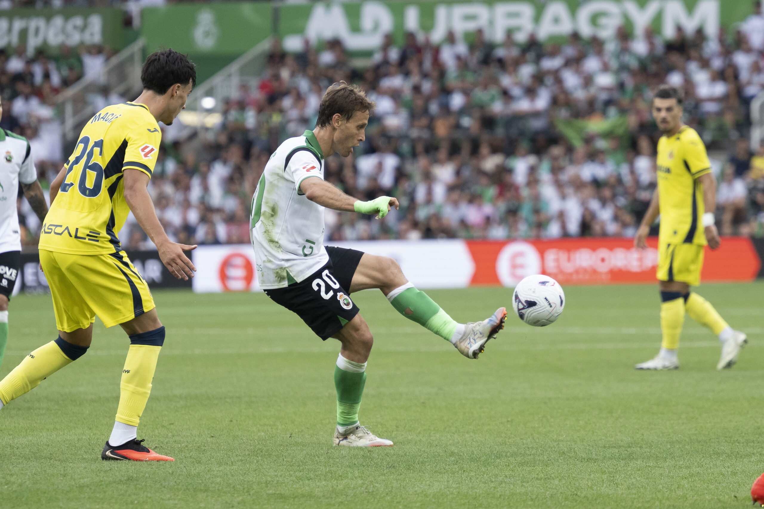 Santander was on the verge of a major upset, but Villarreal left them with just one point