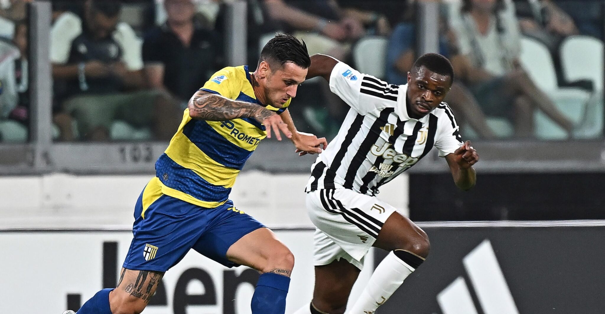 Juventus remains undefeated after a hard-fought match against Parma