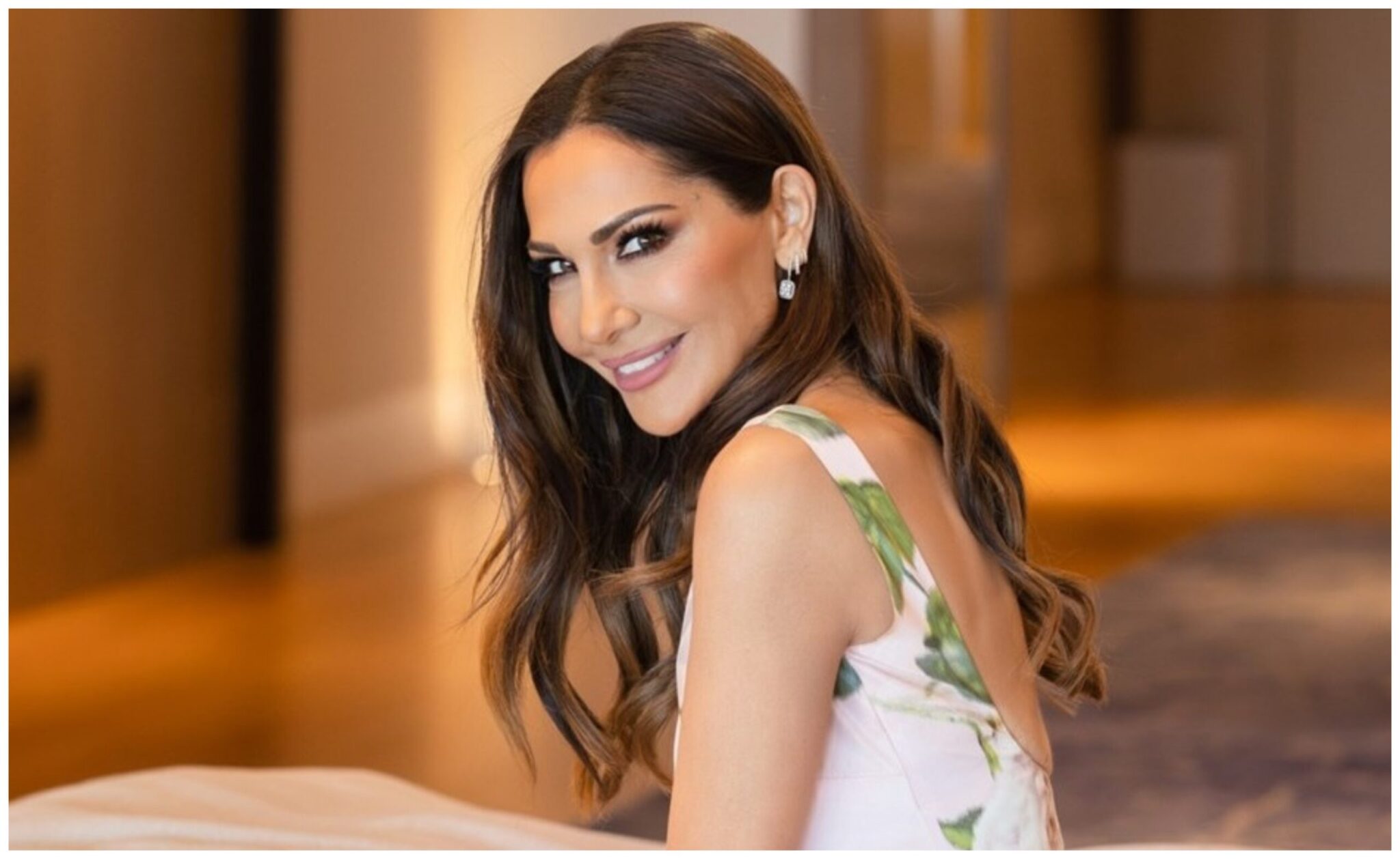 Despina Vandi: A rare photo with her son, George, on her name day