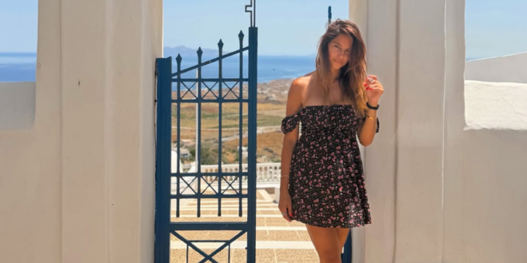 Konstantina Evripidou: The photo album from the Zagorochoria and the casual-chic look we picked out