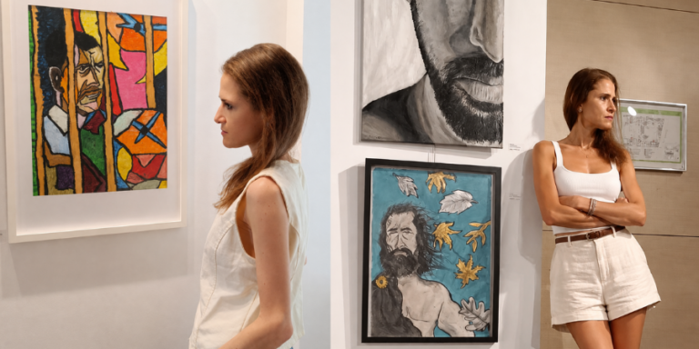 Stella Papa: The first Cypriot to participate in the “Women in Art Biennale London”
