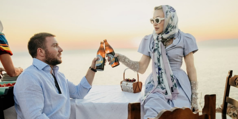Madonna drinks MAMOS Greek beer in Patmos and goes viral